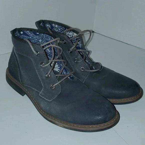 Penguin Melvin leather boots sz 9.5 - Picture 1 of 15